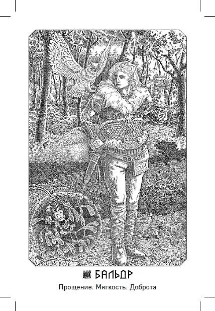 Книга Иггдрасиль. Скандинавский оракул (81 карта и руководство для гадания в подарочном футляре) (Хаук Халльдорсон) — 13