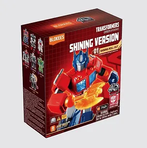 Блокис Конструктор Трансформеры Shining Roll Out , в асс. Blokees 3127410