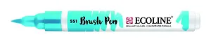 Маркер акварельный Royal Talens Ecoline кисть  №551 Небесно-голубой new