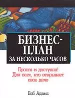 Бизнес-план за несколько часов — 2137314 — 1