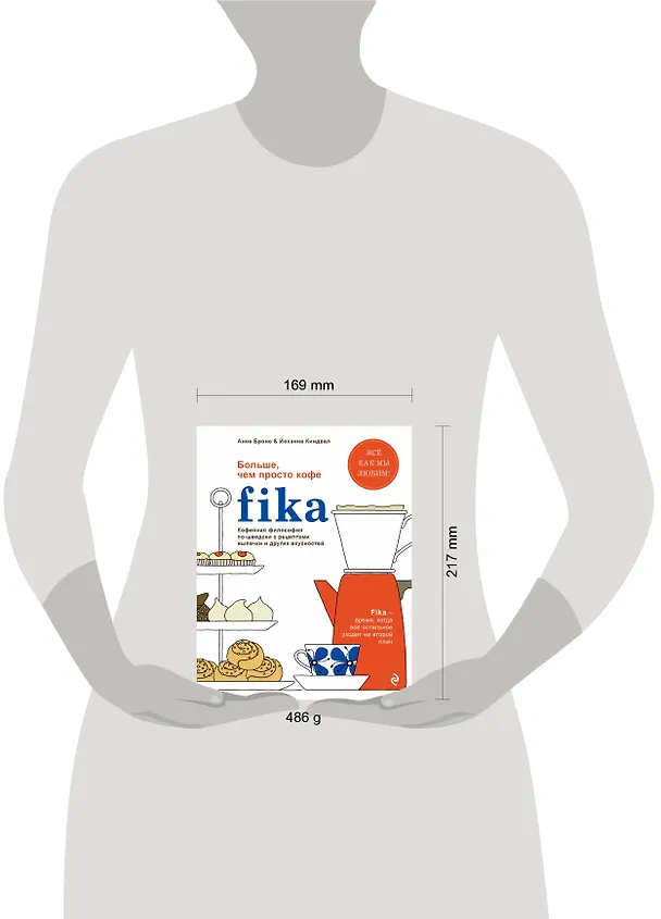 Книга Fika. Кофейная философия по-шведски с рецептами выпечки и других вкусностей (оф. 1) (Анна Бронс) — 5
