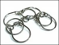 Головоломка металлическая зеленая (002502)