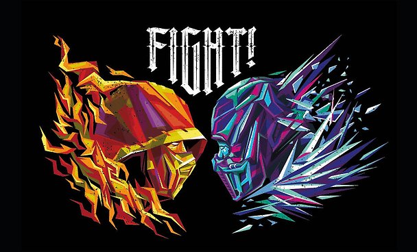 Картхолдер «Mortal Kombat», в форме книжки, на две карты 2843299 — 1