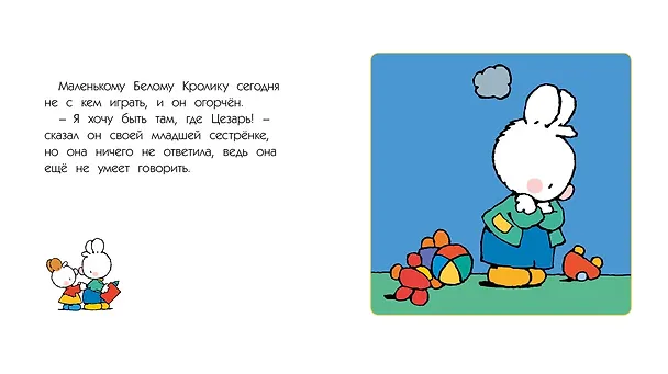 Книга Маленький Белый Кролик и его лучший друг (Мари-Франс Флури, Фабьен Буанар) — 3