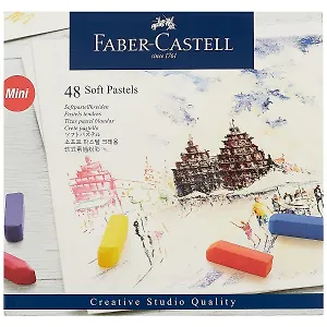Пастель сухая Faber-Castell «Soft pastels», 48 цветов