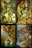 Декупажная карта Фишгоут сюрреализм 3 Rize (89А)