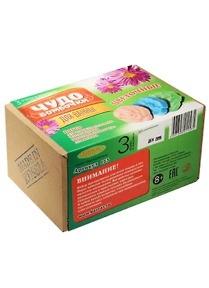 Набор для опытов "Чудо бомбочки. Цветочные", Каррас 2555683