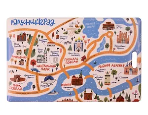 Чехол для карточек Карта Калининграда (ODK-01249)