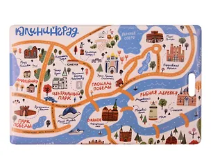Чехол для карточек Карта Калининграда (ODK-01249) 3104025