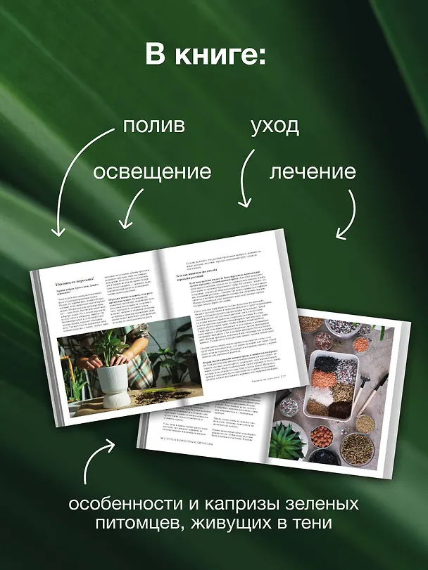Книга Растущие в темноте. Комнатные растения для укромных уголков вашего дома (Екатерина Кузнецова) — 10