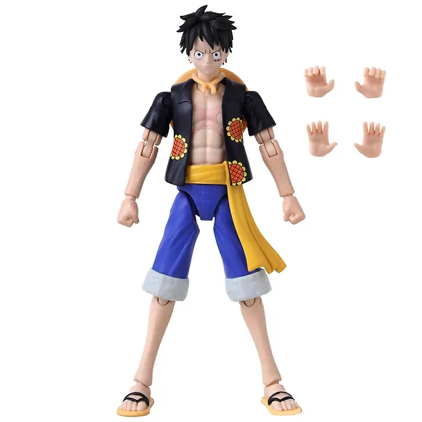 Экшн-фигурка Bandai  Ван Пис Луффи Дресс Роза (17см) (67776) 3130682 — 19