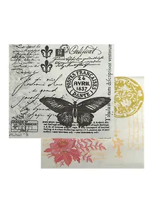 Набор салфеток для декупажа Винтаж/Цветы (1019806/1019212) (3/9000024761650)