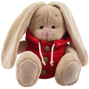 Игрушка мягкая Budi Basa, Зайка Ми в жилетке с капюшоном (малыш) 2764272