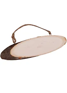 Заготовка деревянная спил малый с веревочным подвесом (11-02765-5-7)