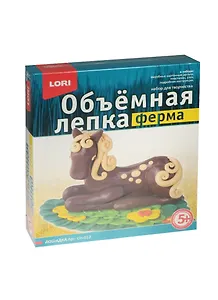 LORI Ол-012 Лепка объемная Ферма Лошадка (набор д/творч.) (5+) (коробка)
