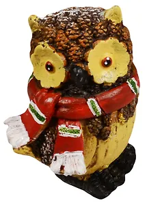 Фигурка Сова в шарфе (6,5см) (156-241)