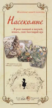 Книга Насекомые. …В розе пышной и пахучей, нежась, спит блестящий жук ()