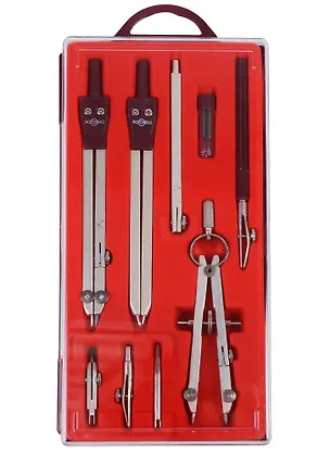 Готовальня 9 предметов 245795