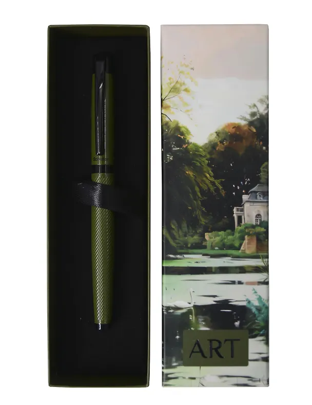 Шариковая ручка синяя, «ART. Мёнстед М. Летний день с лебедями на озере», Schiller 3111674 — 5