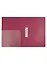 Папка, inФормат, А4, пластиковая с прижимом, с торцовым и внутренним карманами,, красная — 306282 — 2
