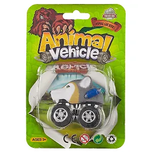 Машинка-зверь Волк, инерция на блистере