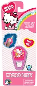 Фонарик микро, розовый, блистер, подвес, Hello Kitty