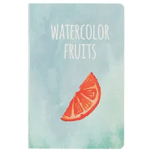 Тетрадь в клетку Kairui, Watercolor fruits, А5, 32 листа