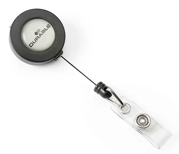 Держатель для бейджей с клипом, до 80 см, Durable 310679 — 1