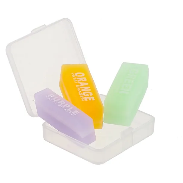 Ластик «Three colour», 3 штуки, в ассортименте 243360 — 3