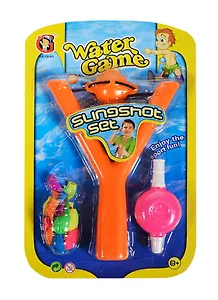 Детская игра Водяные бомбочки YG Sport (YG21Y) (шарики 20шт+воронка+рогатка) (8+) (блистер)