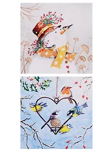 Набор салфеток для декупажа Зимние ягоды  - 2 шт.