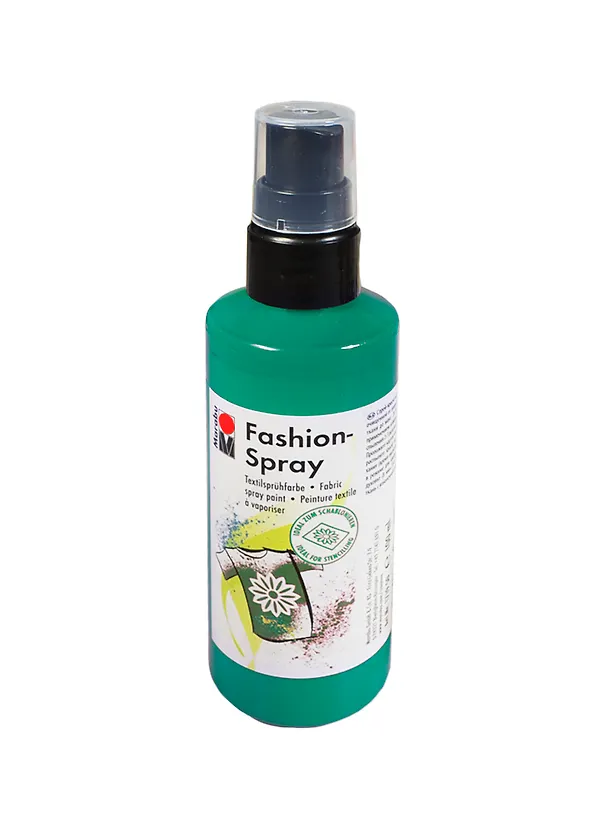Краска-спрей по ткани Marabu-Fashion Spray цв. 158 Зел. яблоко (171950158) (100мл) 2418747 — 1