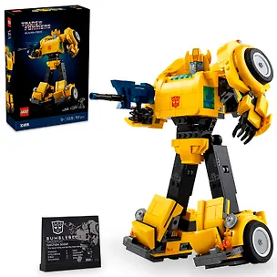 10338 Конструктор LEGO Icons Трансформеры: Робот Бамблби, 950 деталей, возраст 18+ 3169404