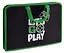 Папка для тетрадей А4 "LET'S GO PLAY-" 34*24,5*3,5см, пластик, молния, текст.ручки — 3080264 — 2