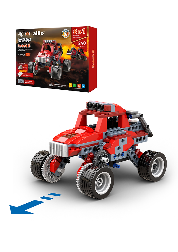Электронный конструктор Apitor Robot B 8в1 Арт. alilo-apitorb 3168757 — 1