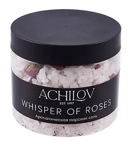 Морская соль с сухоцветами для ванны (Шёпот Роз) (400г) (с-400/ном3)