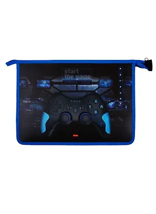 Папка для тетрадей А4 Start the game молния, пластик, Hatber 254098