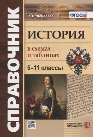 История в схемах и таблицах. 5-11 классы. Справочник — 2951182 — 1