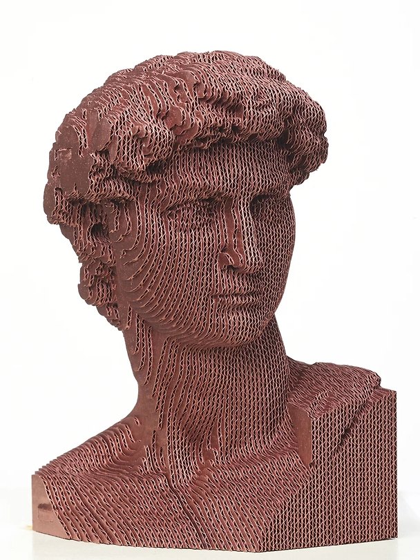 3D пазл бюст «Давид» картон, 5 Cult 2969197 — 1