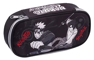 Пенал-косметичка "Naruto" черный, полиэстер, молния
