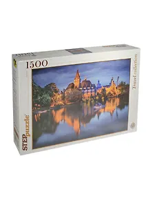 Пазл Замок у озера Step puzzle 1500 эл. 85х58см.