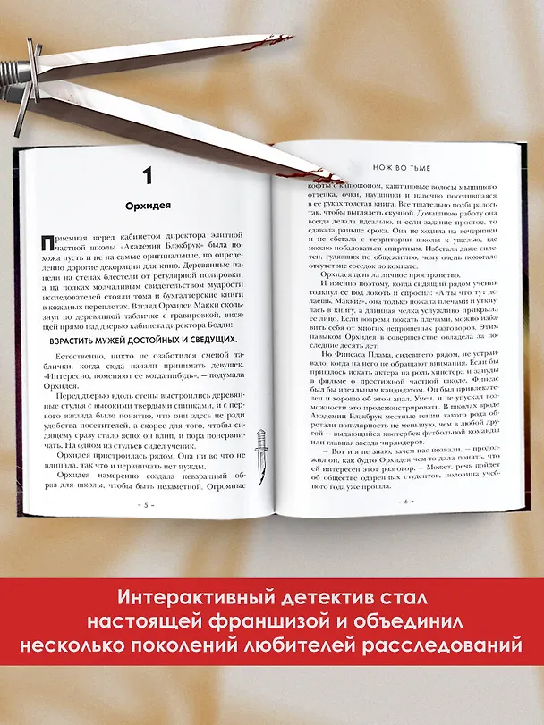 Книга Cluedo. Нож во тьме (Диана Петерфройнд) — 6