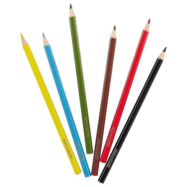 Карандаши цветные Koh-I-Noor, "Волшебный лес", 6 цветов 248670 — 2