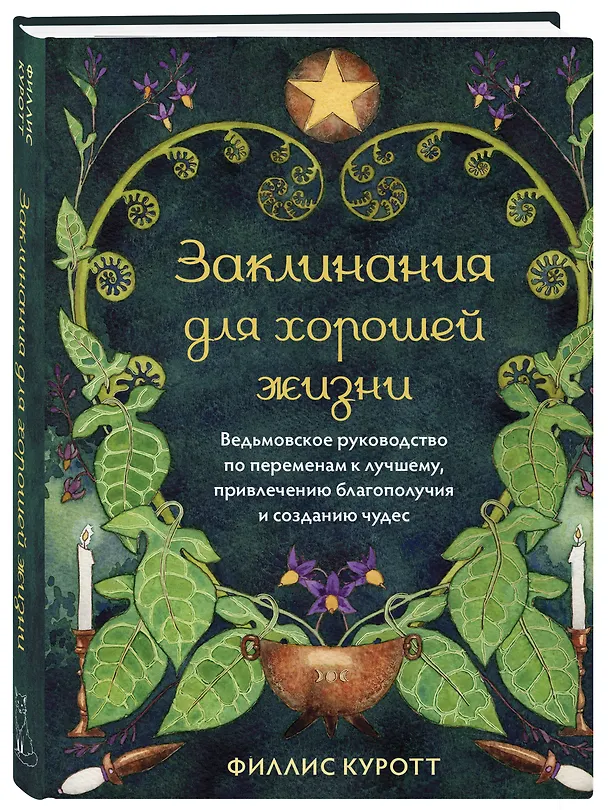 Книга Заклинания для хорошей жизни. Ведьмовское руководство по переменам к лучшему, привлечению благополучия и созданию чудес (Филлис Куротт) — 4