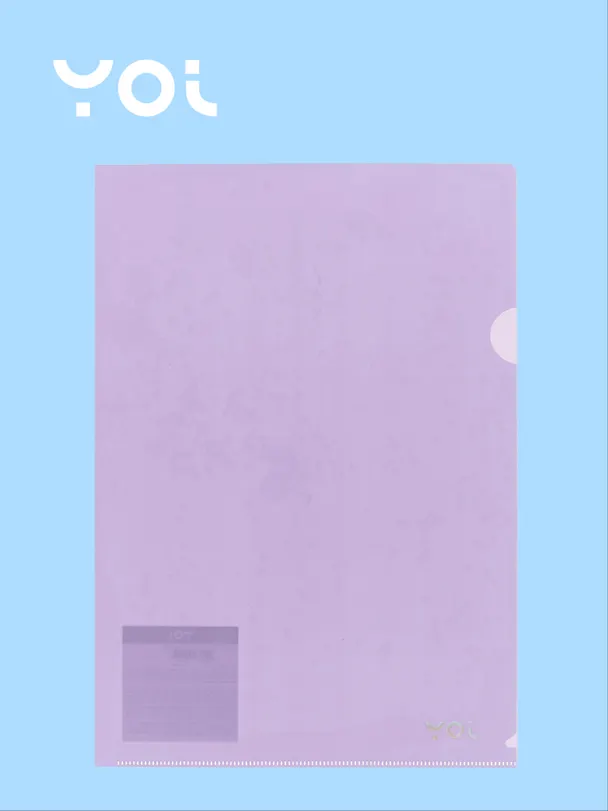 Папка -уголок «Pastel» А4, в ассортименте, Yoi 3055444 — 3