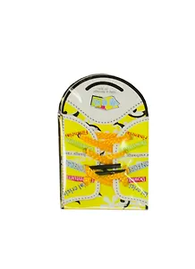 Блокнот-стикер кеды желтый (002987) (Карамба)