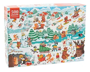 Пазл 500 элементов "Подготовка к празднику" 330х470 мм