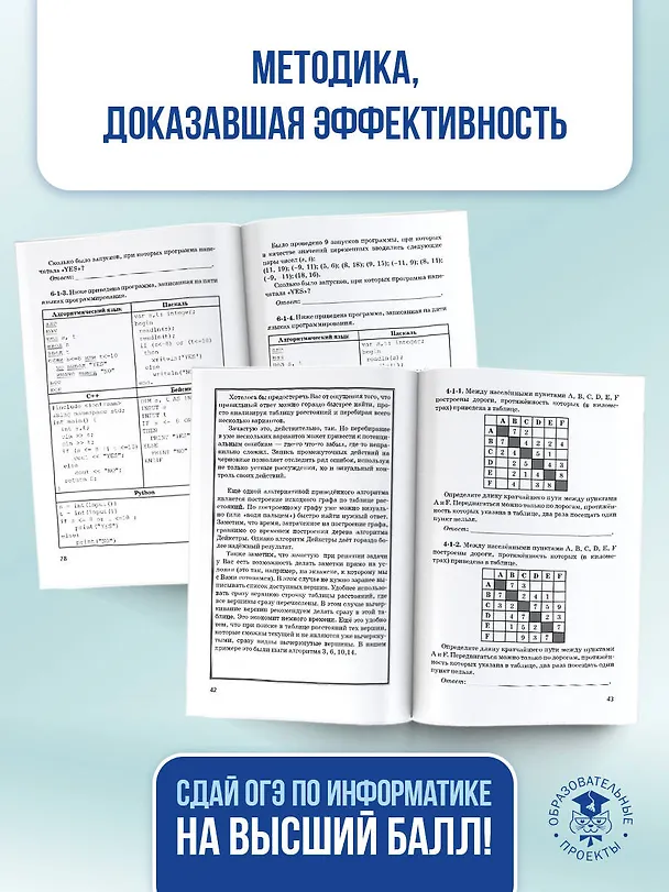Книга ОГЭ. Информатика. Трудные задания с решениями и ответами для подготовки к ОГЭ (Денис Ушаков) — 9