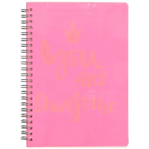 Тетрадь в клетку Paper Art, "Light book. Розовый", 80 листов 251277