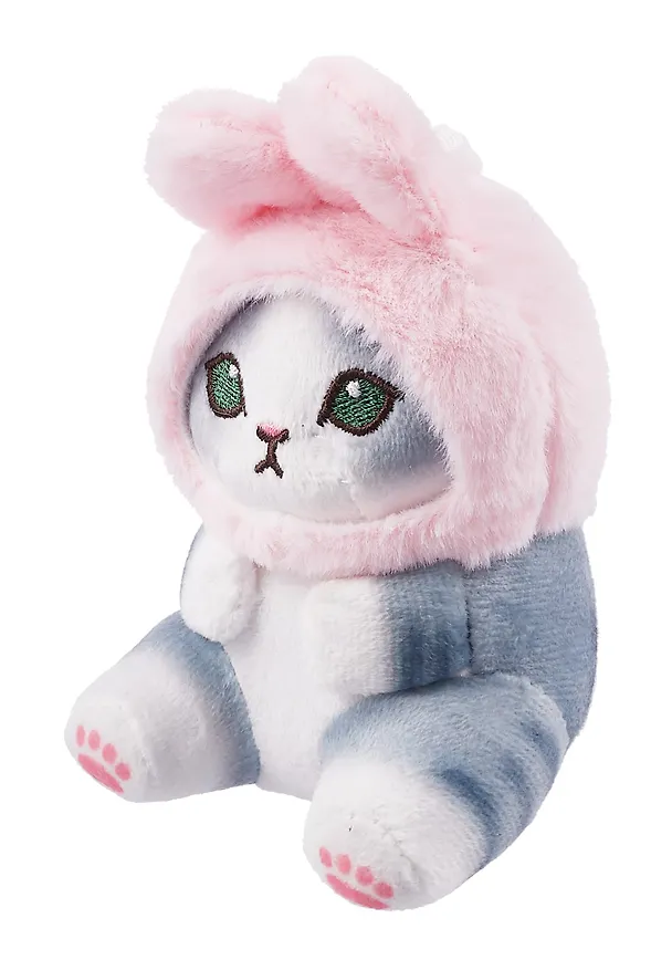 Брелок Kawaii Котик-Кролик Кигуруми (текстиль) (12 см) 3046008 — 6